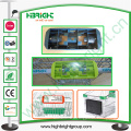 Plastic Handle Display Board for Super Market Trolley